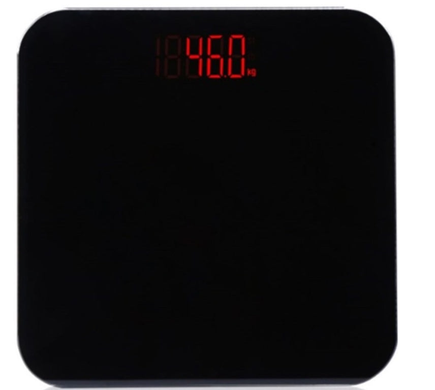 Blue Canyon Black LED Bathroom Scales