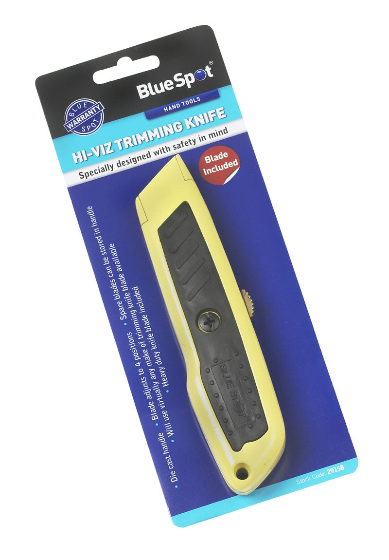 Bluespot - Hi-Viz Trimming Knife (LOCAL PICKUP/DELIVERY ONLY)