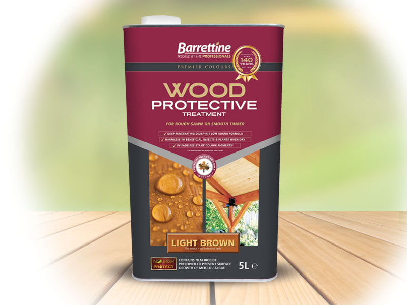 Barrettine - Wood Protective Treatment 1 litre, 2.5 litre & 5 litres