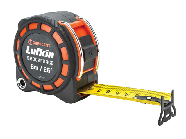 Crescent Lufkin Shockforce Dual-Sided Tape 8m/26ft