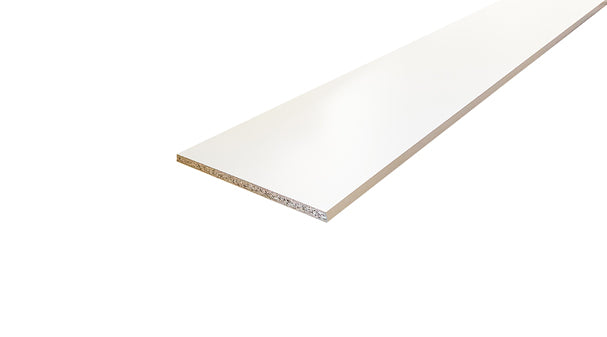 White Faced Chipboard / Melamine Sheets 15mm - Various Sizes (LOCAL PICKUP/DELIVERY ONLY)