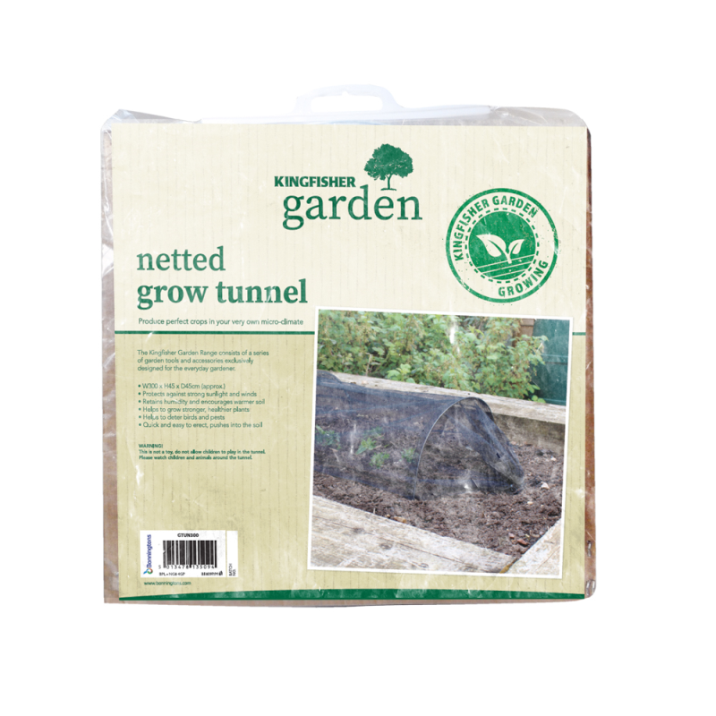 Kingfisher Netted Grow Tunnel (GTUN300)