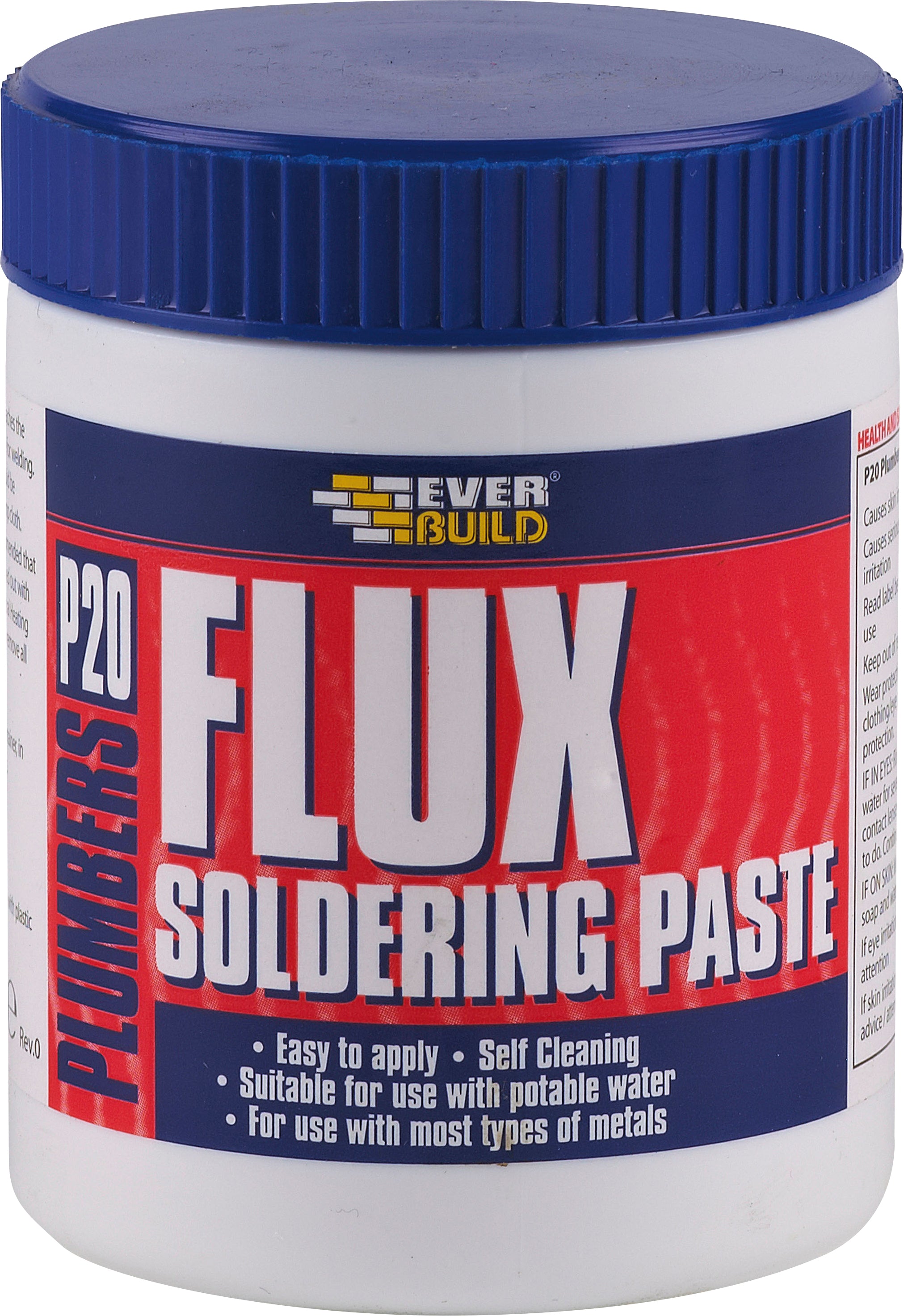 Everbuild - P20 Plumbers Flux Soldering Paste - 140 g