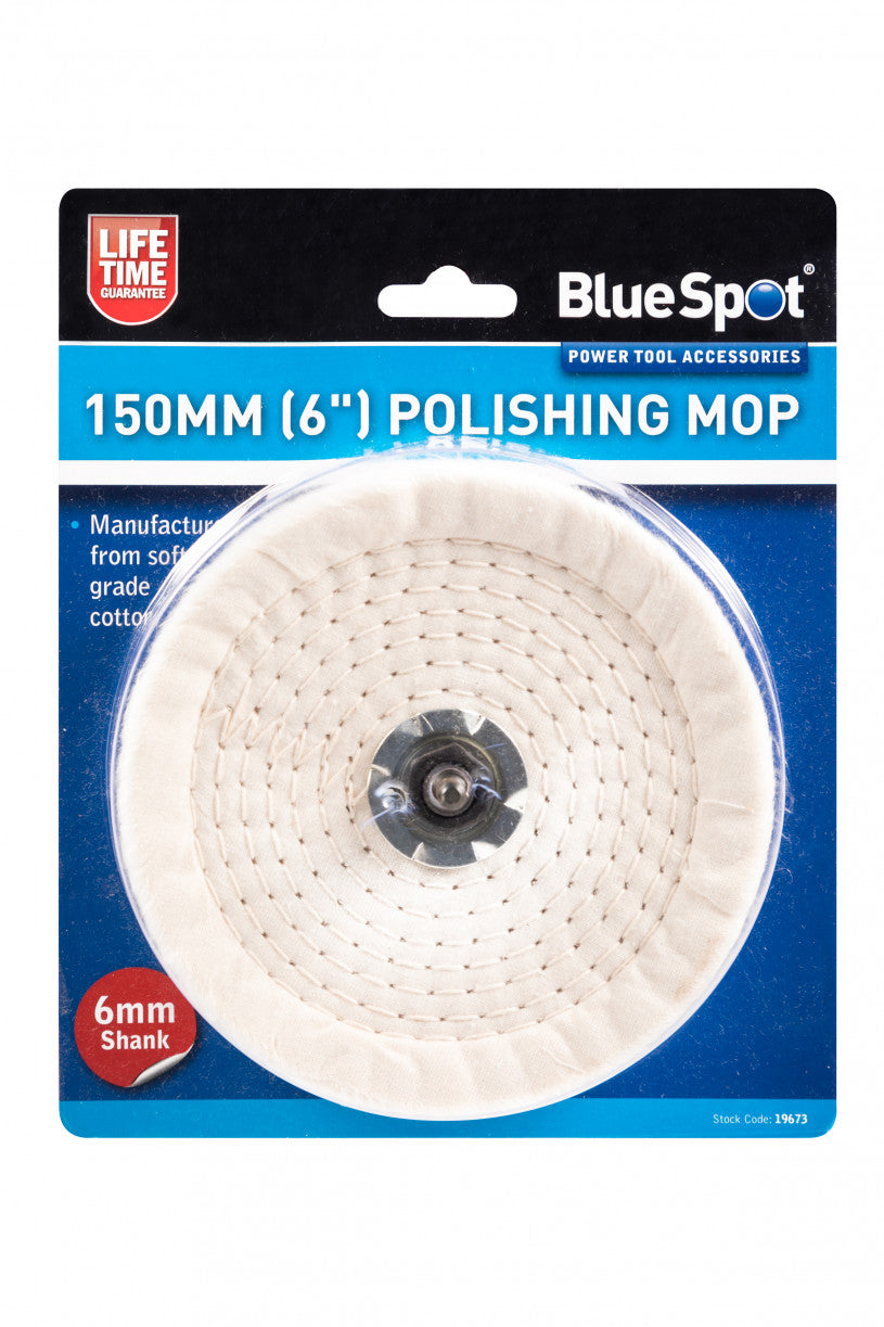 BlueSpot 150mm (6”) Polishing Mop (19673)