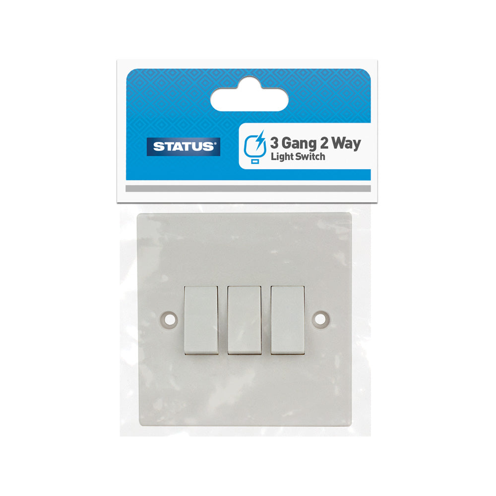 2 Way Light Switches - 1 Gang, 2 Gang, 3 Gang & 4 Gang