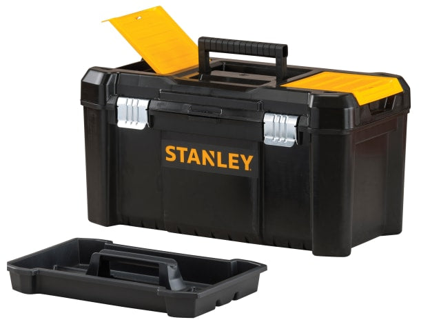 Stanley 50cm (20") Toolbox Organiser Top and Metal Catches