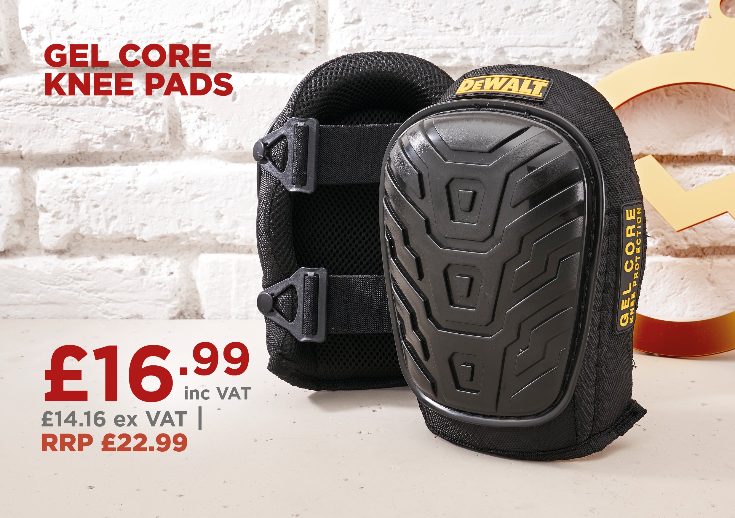 DeWalt Gel Core Knee Pads