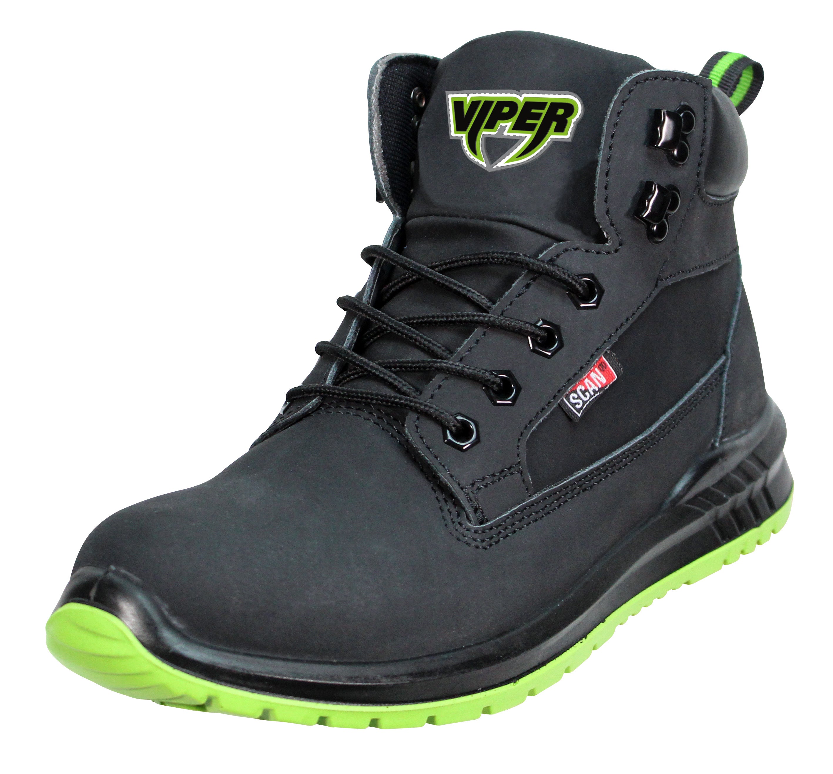 SCAN Viper Steel Toe Cap Safety Boots