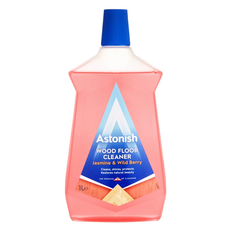 Astonish Wood Floor Cleaner - Jasmine & Wild Berry - 1 litre