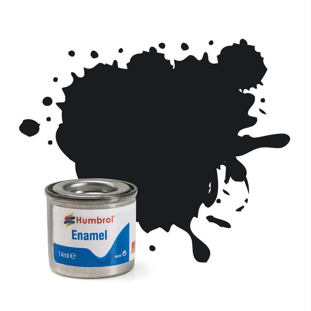 Humbrol Gloss Black 14ml (21)