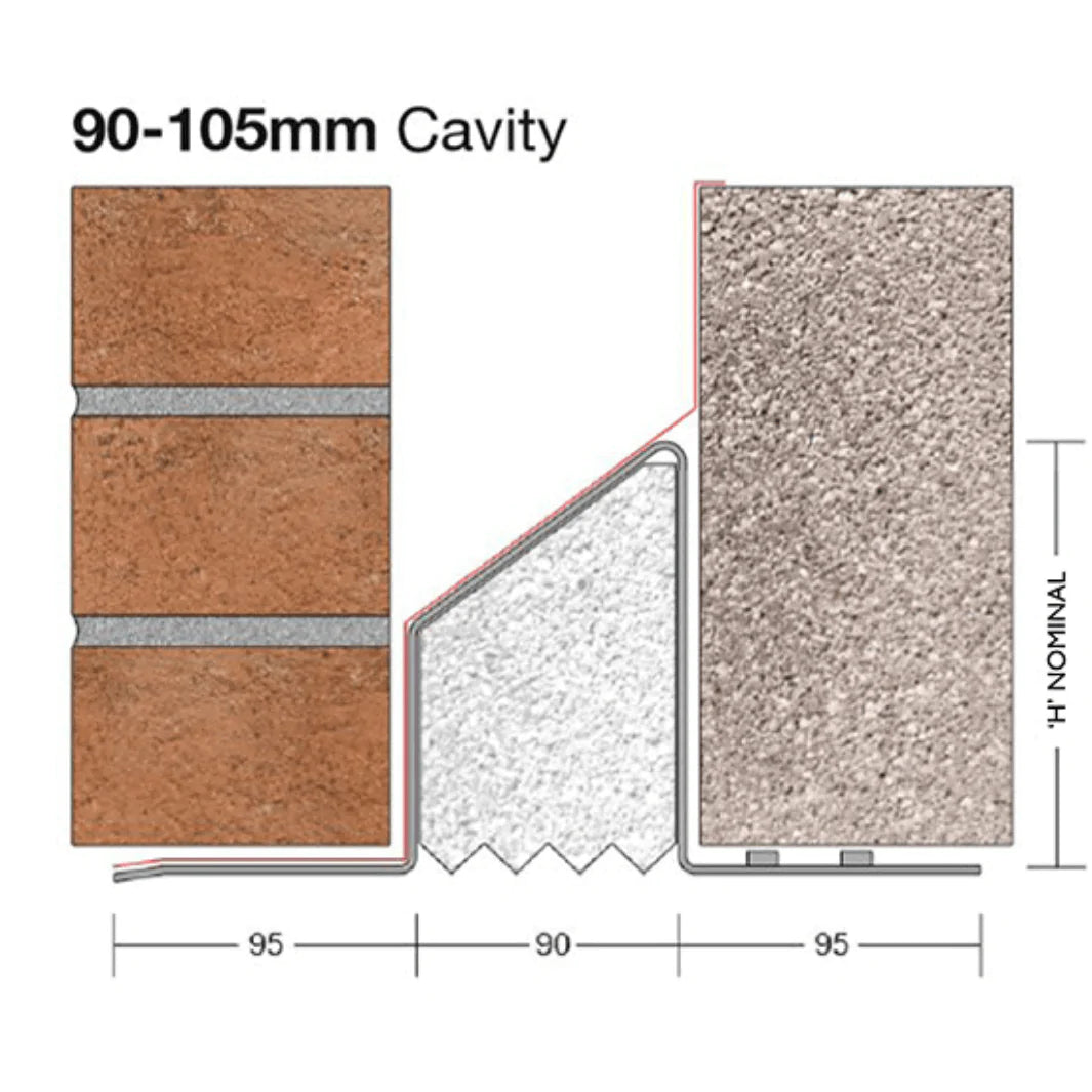 Birtley 90mm Cavity Wall Lintel Standard Duty 1200mm