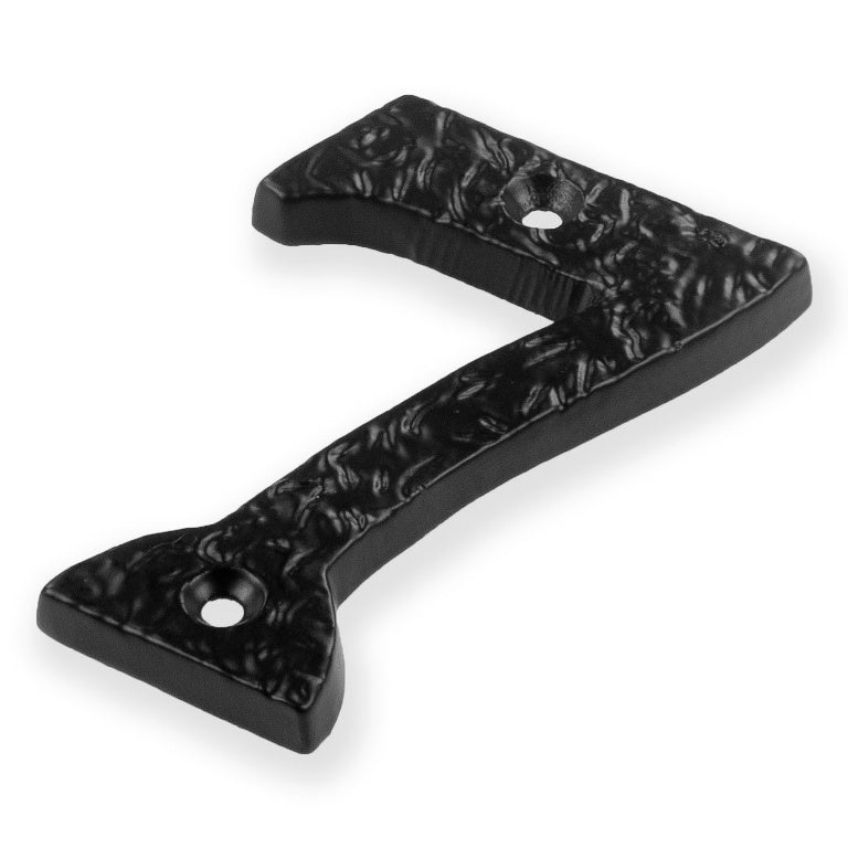 Black Antique House Numbers 75mm (3")