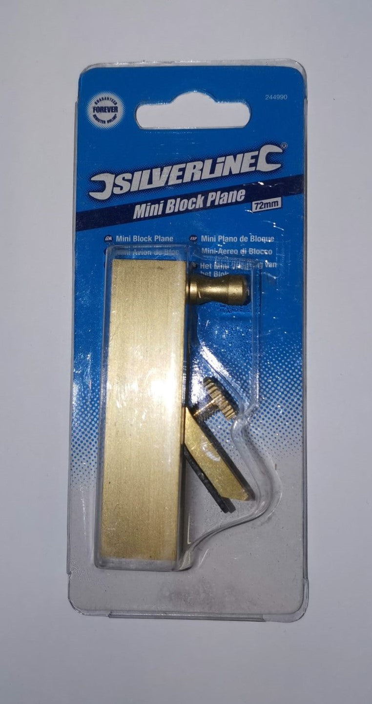 Silverline - Mini Block Plane - 72 mm (approx. 3")