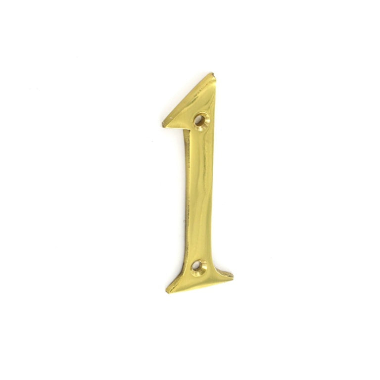 Brass House Numbers 75mm (3")