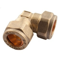 Compression Elbow - 15mm - Brass