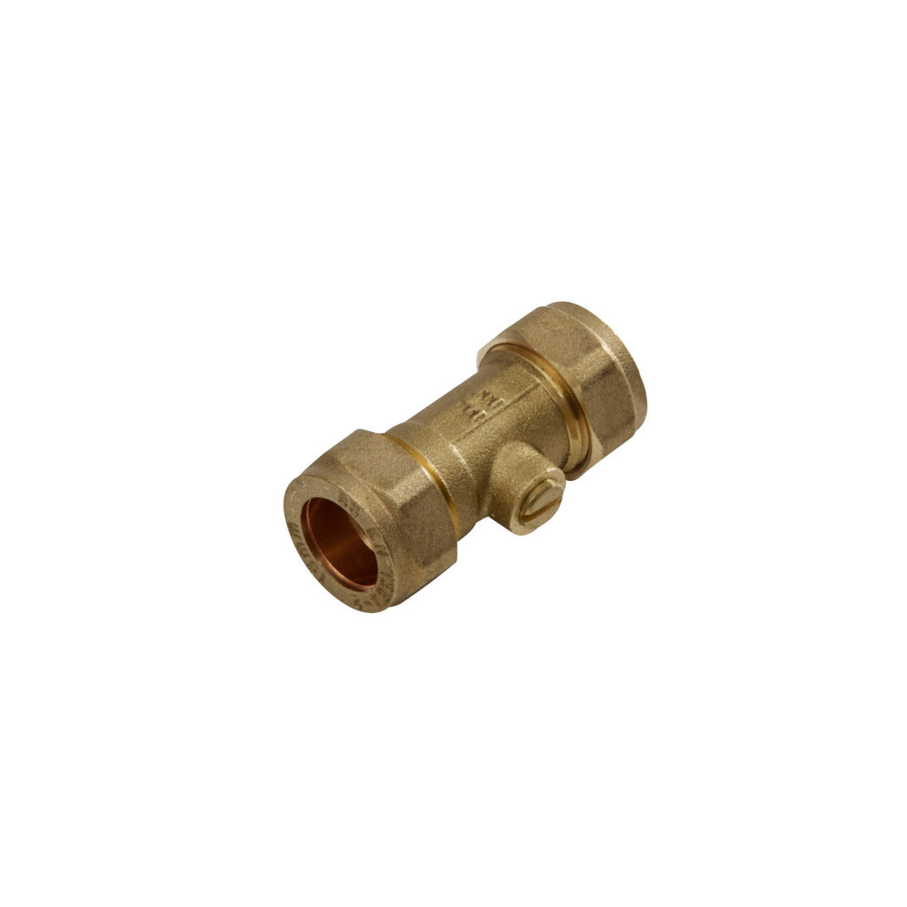 Brass Isolating Valve - 15 mm