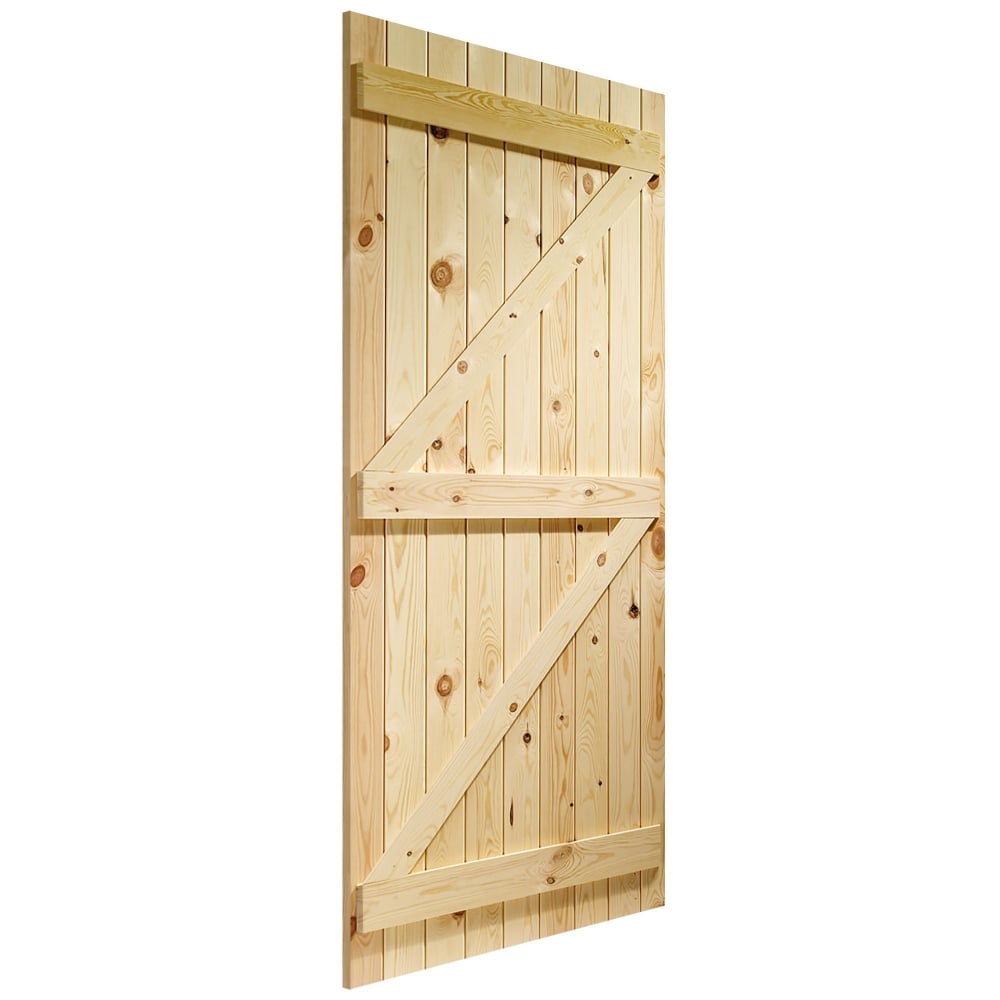 XL Joinery External Ledged & Braced Wooden Gate 1981mm x 838mm (78" x 33") (LOCAL PICKUP / DELIVERY ONLY)