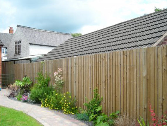 6ft (1.83m) Featheredge Fence Panels  (LOCAL PICKUP / DELIVERY ONLY)