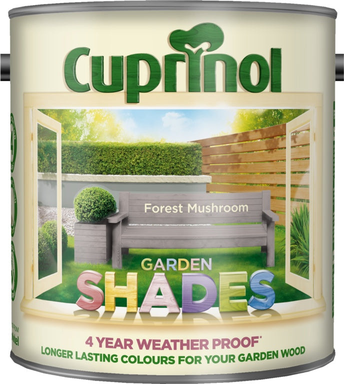 Cuprinol Garden Shades - Outdoor Garden Paint - 2.5 litres - Minor damage to cans