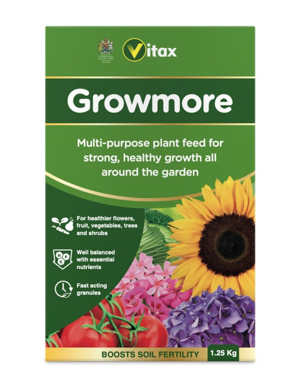 Vitax - Growmore - 1.25kg & 2.5kg