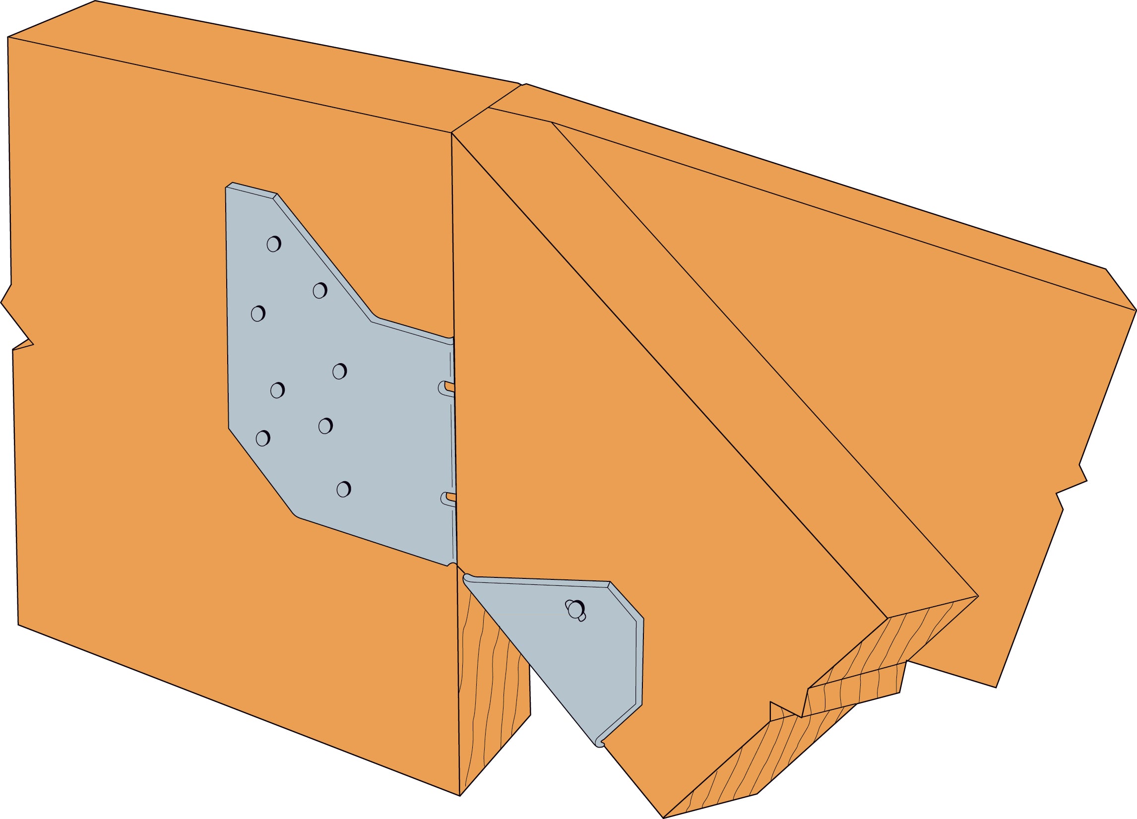 Hip Ridge Connector