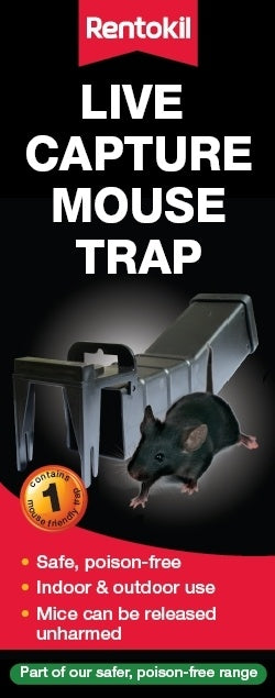 Rentokil Live Capture Mouse Traps