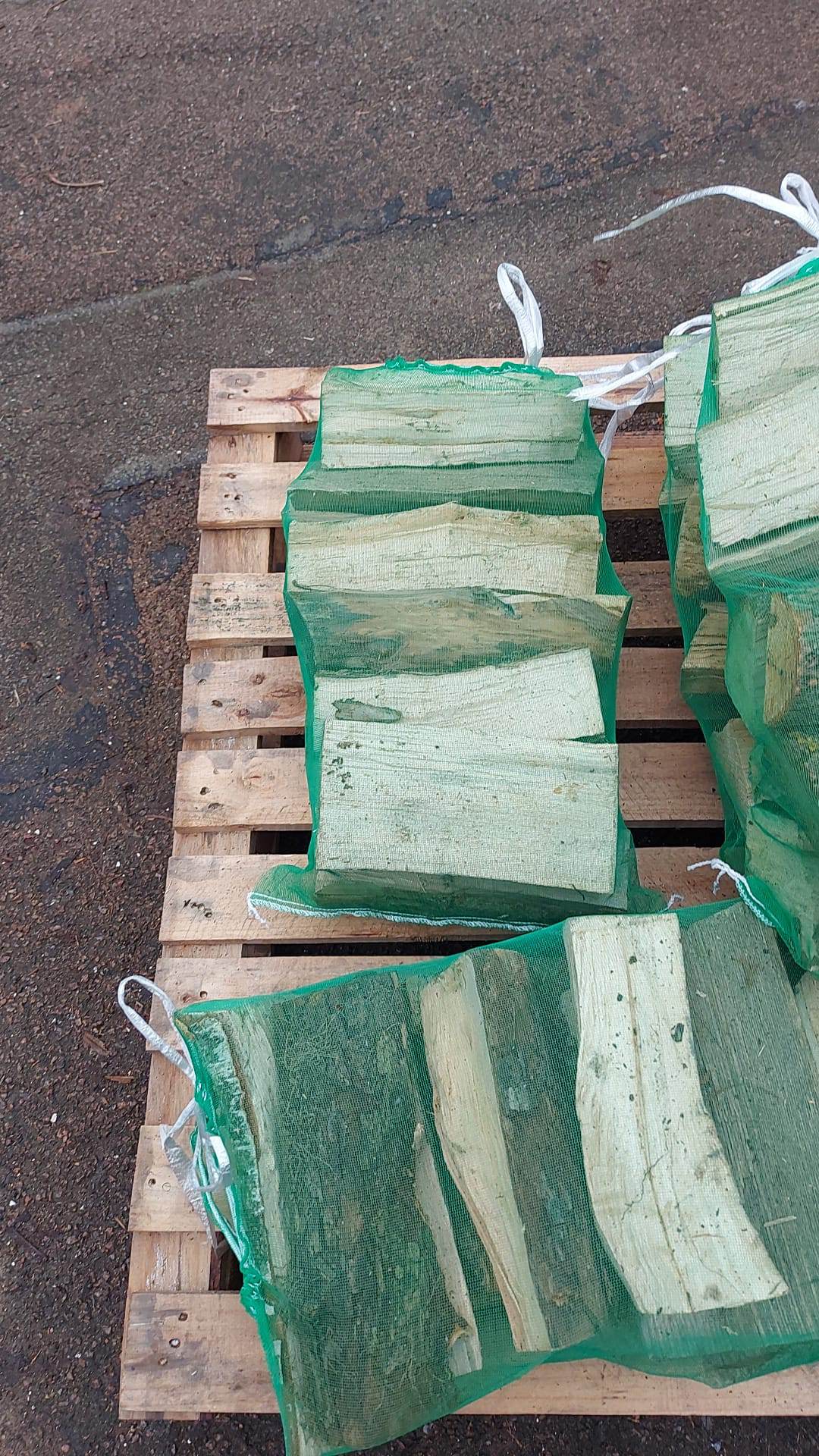 Seasoned Hardwood or Softwood Logs Netted Sacks  (LOCAL PICKUP / DELIVERY ONLY)