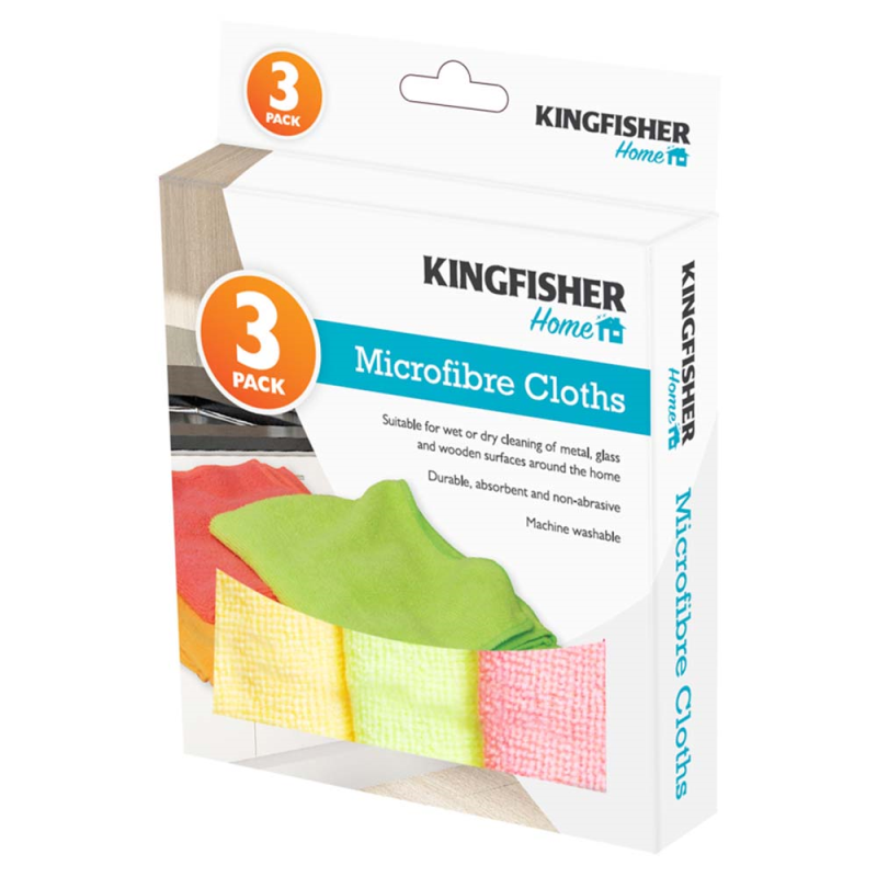 Microfibre Cloths 3 pack (MICRO3P)