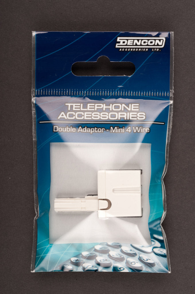 Dencon - Double Mini Telephone Adaptor