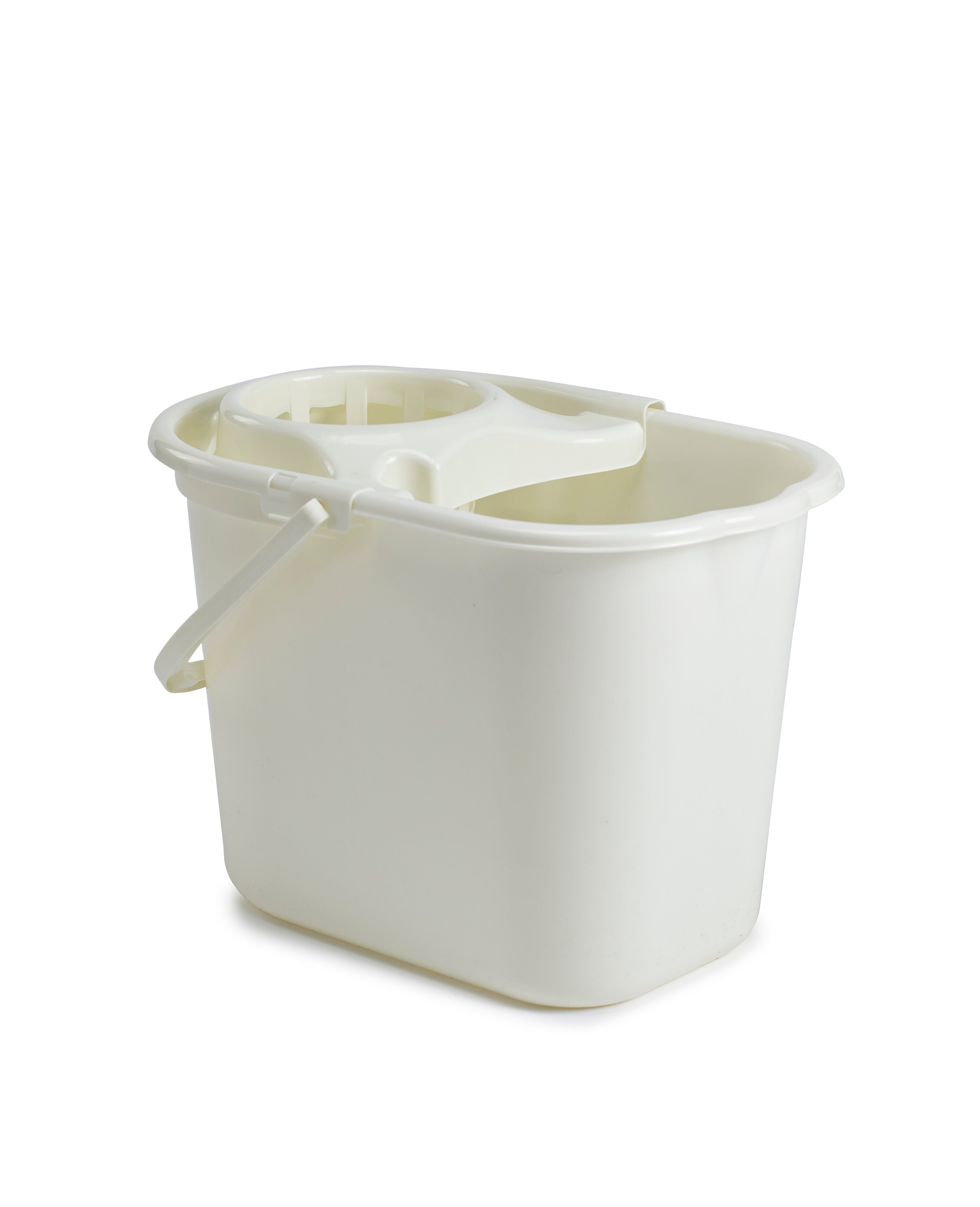 Plastic Mop Bucket 14 litre - Black, Grey or White