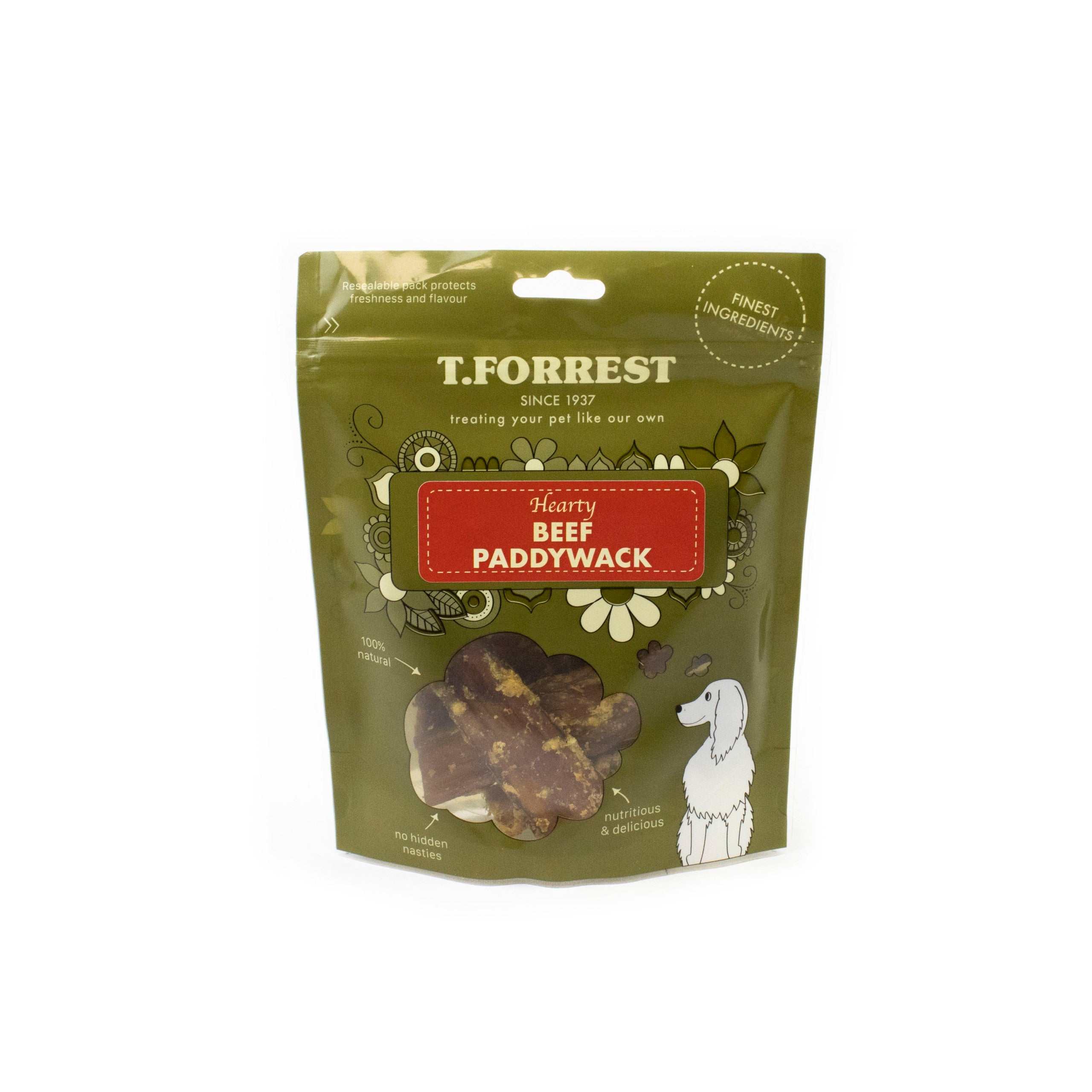 Air Dried Beef Paddywack Natural Dog Treats