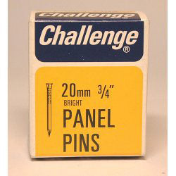 Challenge Panel Pins - 13mm (1/2"), 15mm (5/8"), 20mm (3/4"), 25mm (1"), 30mm (1 1/4") & 40mm (1 1/2") - 30g - 50g pack