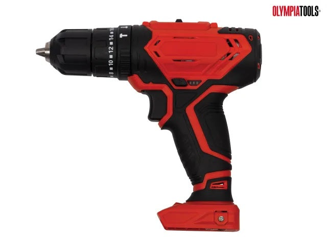 Olympia Tools - Cordless Combi Drill 20V - Includes 1 x 1.5Ah Li-ion Battery