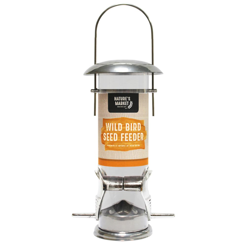 Nature's Market Deluxe Hanging Wild Bird Seed Feeder (BF020)