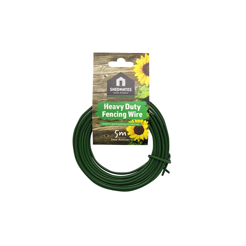 Shedmates Heavy Duty Fencing Wire 3mm x 5m (GSW101)