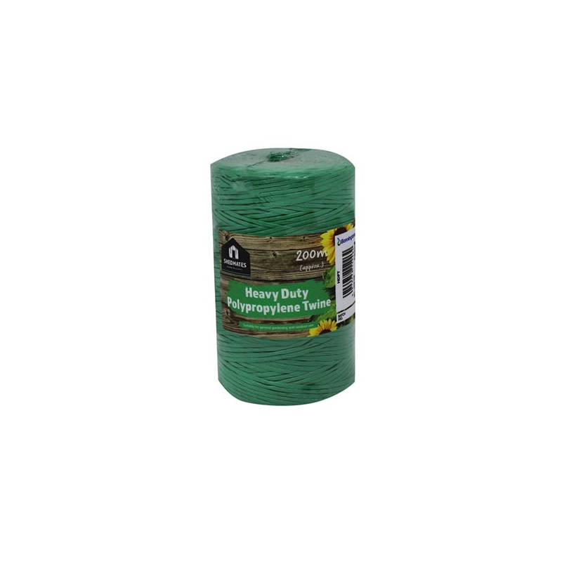 Shedmates 200m Heavy Duty Polypropylene Green Twine (HDPT)