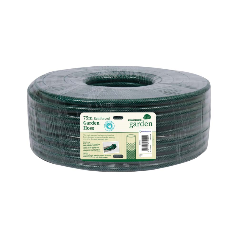 Kingfisher Reinforced Garden Hose 75m (E475X)