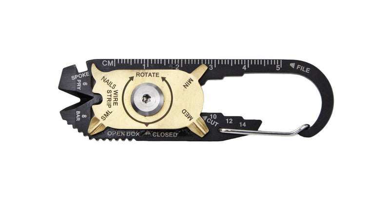 TRUE UTILITY FIXR - 20 in 1 – Quick Release Keyring Multi Tool