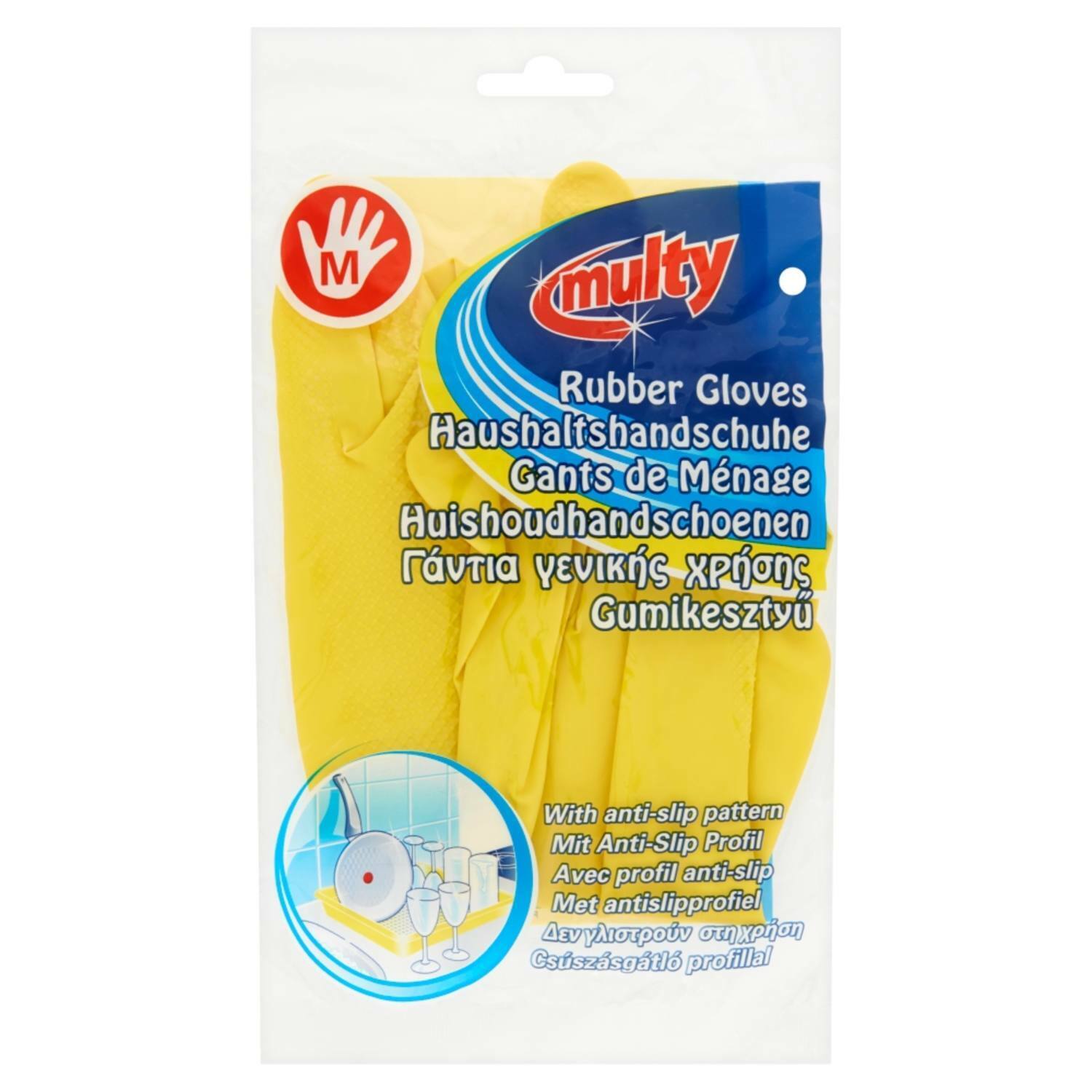 Multy Rubber Gloves Medium