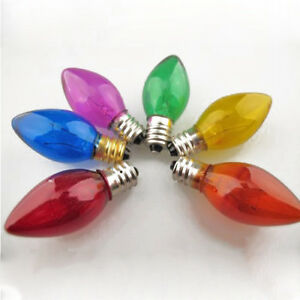 Replacement Christmas Light Bulb Multi Coloured 12V Small Screw E12 (Sold Individually)