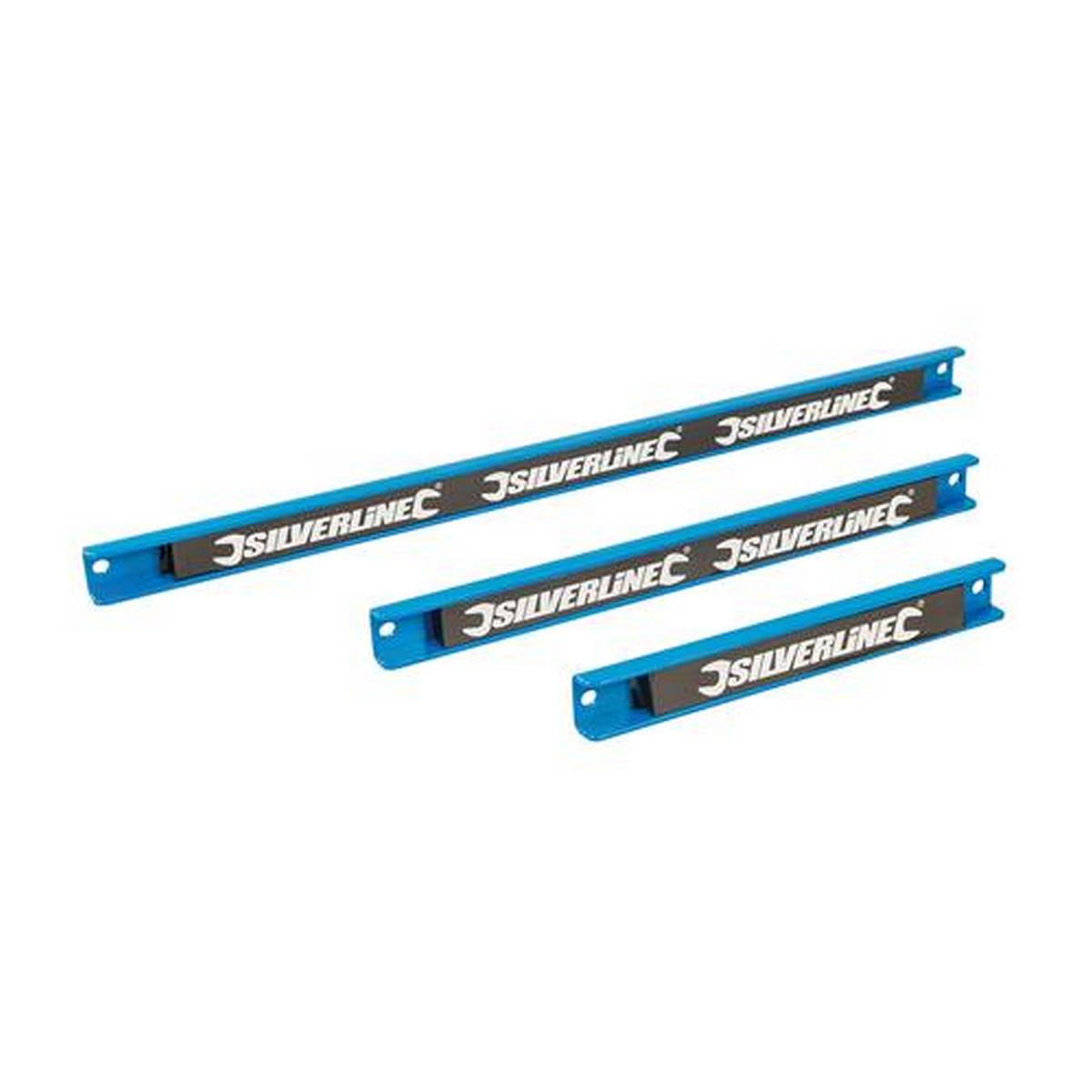 Silverline Magnetic Tool Rack Set 200, 300 & 460mm