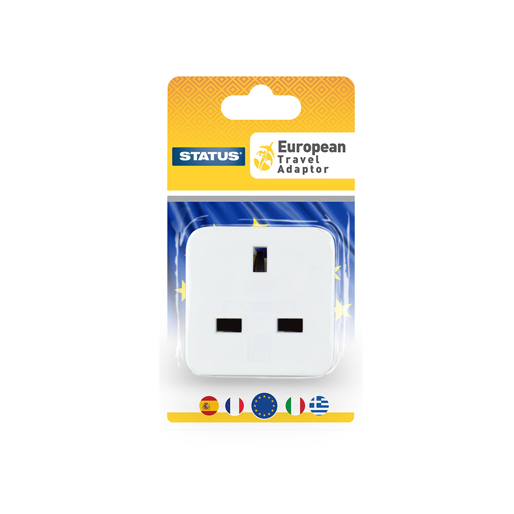 Status European Travel Adapter Plug