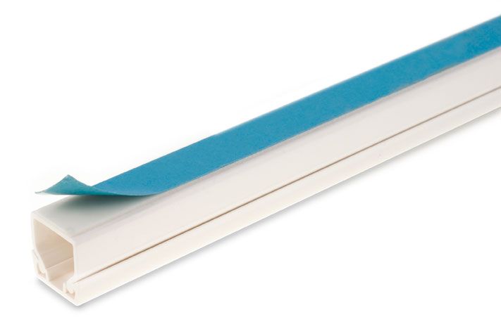 Self-Adhesive Trunking 3m lengths (LOCAL PICKUP / DELIVERY ONLY)