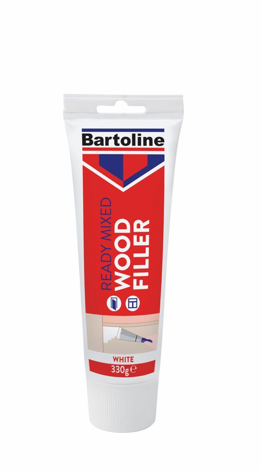 Bartoline White Wood Filler Squeezy Tube 330g